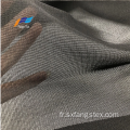 Tissu d&#39;habillement Abaya Kalama noir formel 100% polyester